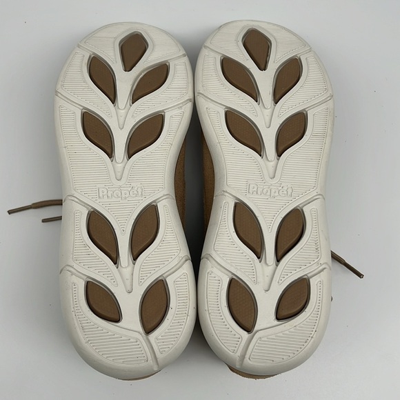 Propet‎ Intrepid Sarah Comfort Support Knit Orthotic Walking Flax Tan 7AA NARROW - Picture 7 of 12